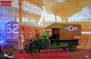 Vauxhall D-type Staff Ambulance  (Vista 1)