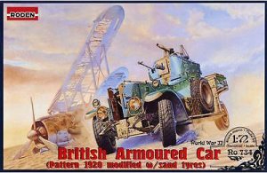WWII British Armoured Car Pattern 1920 M  (Vista 1)