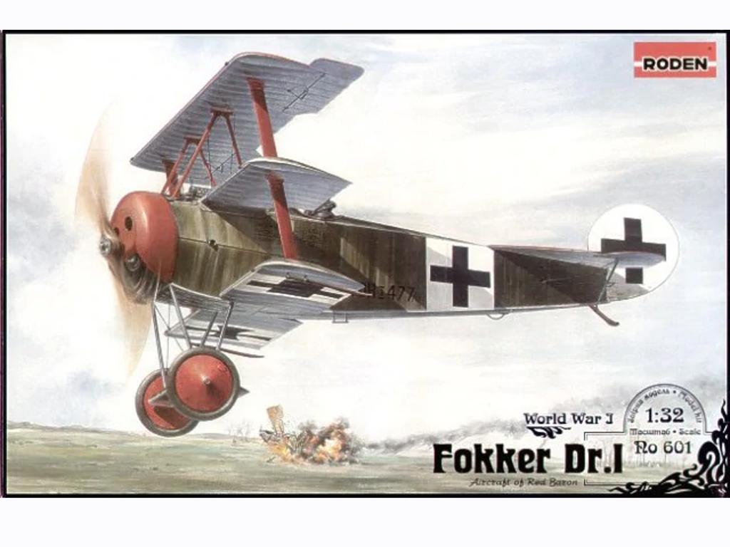 Fokker Dr.I (Vista 1)