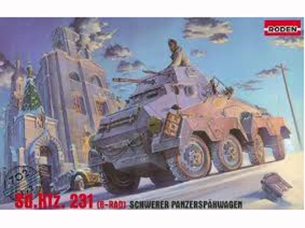 Vehiculo Aleman Sdkfz.231 8 Ruedas (Vista 1)