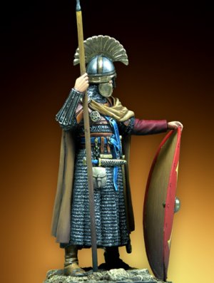 Byzantine Infantry Official - VI Century  (Vista 3)