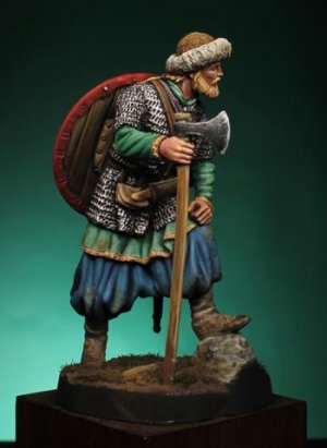 Eastern Viking Warrior, X Century  (Vista 5)