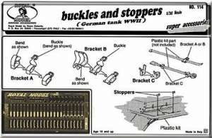 Hebillas y tapones Tanques Alemanes  (Vista 1)