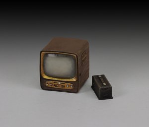 Televisor años 1930/50  (Vista 1)