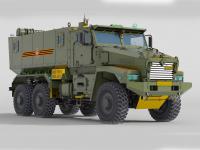 Russian URAL 63095 Typhoon-U MRAP (Vista 4)