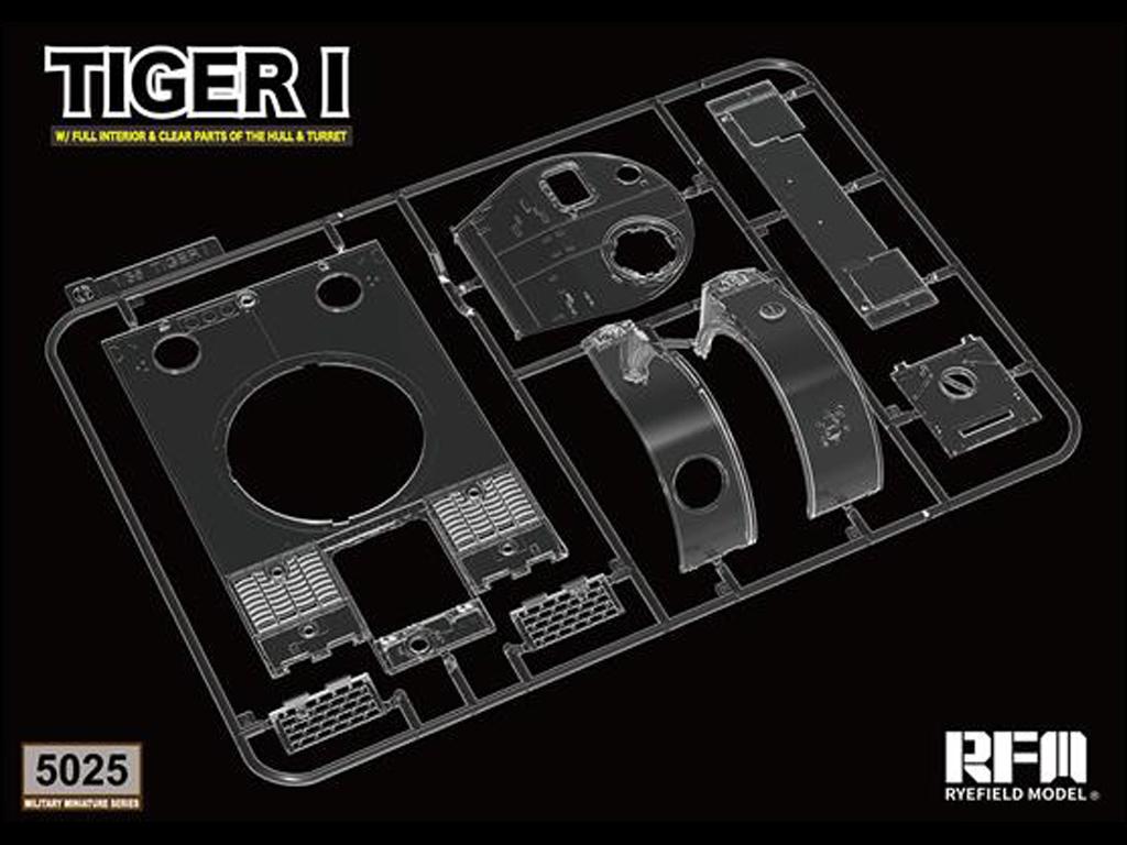 Tiger I Producción Temprana (Vista 2)