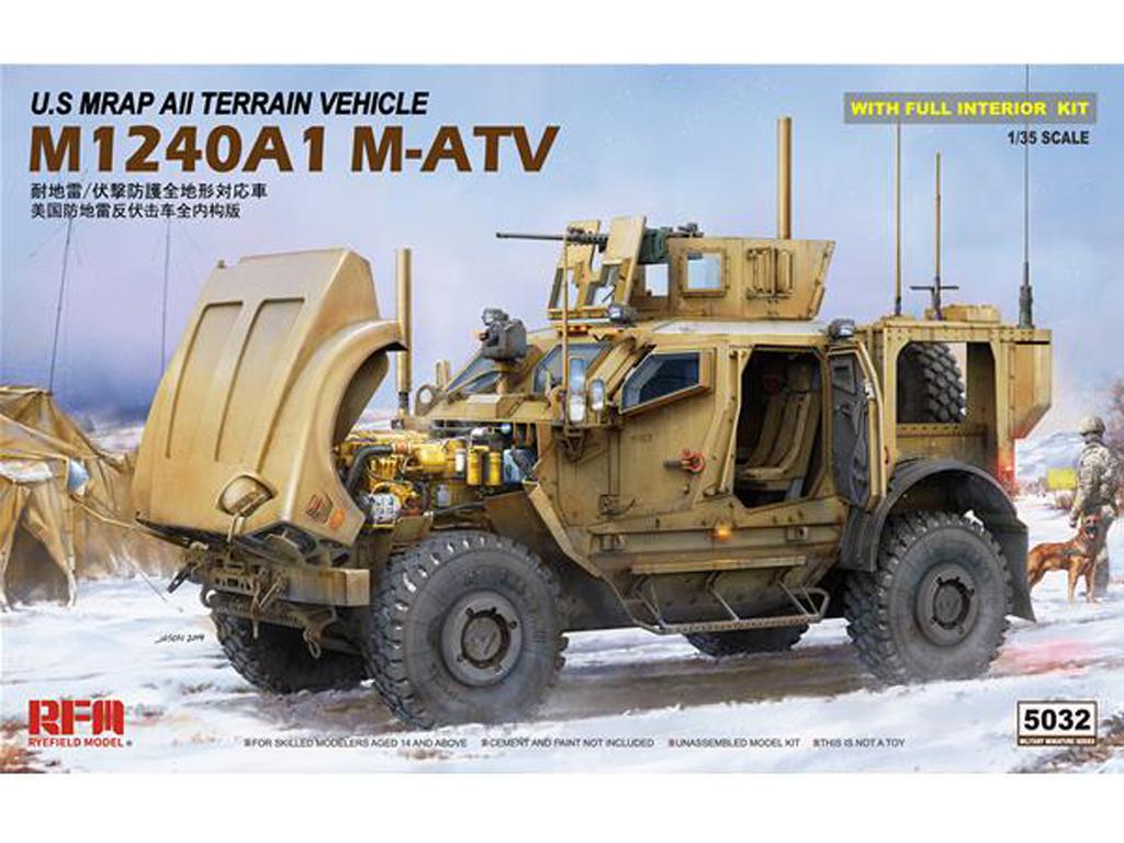 US MRAP All Terrain Vehicle M1240A1 MATV (Vista 1)