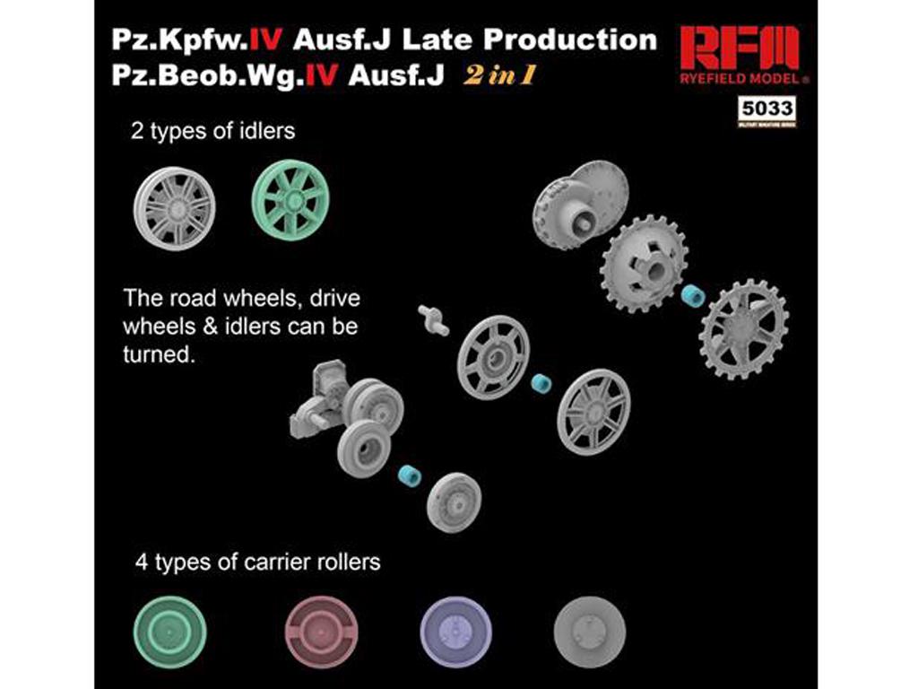 Pz.kpfw.IV Ausf.J Late Prod. Pz.Beob.Wg.IV Ausf.J 2in1 (Vista 2)