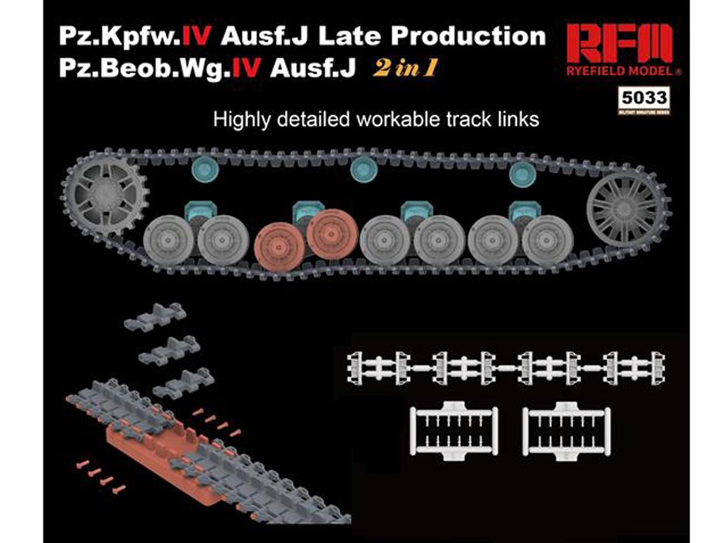 Pz.kpfw.IV Ausf.J Late Prod. Pz.Beob.Wg.IV Ausf.J 2in1 (Vista 5)