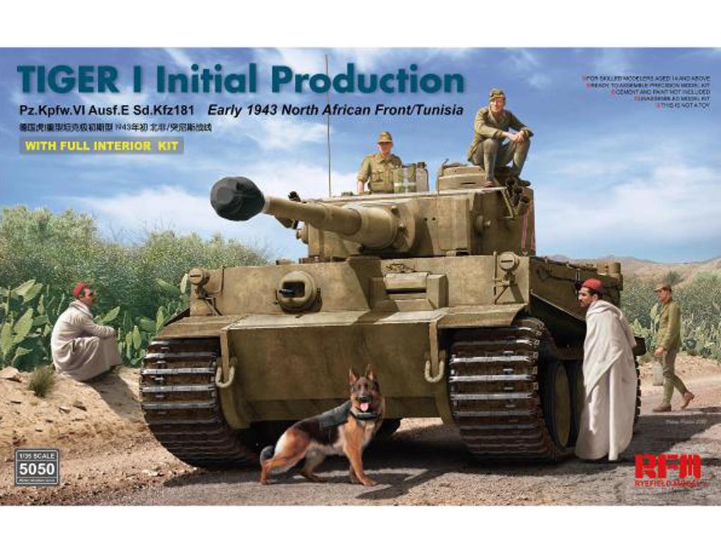 Tiger I initial production early 1943 With full interior (Vista 1)