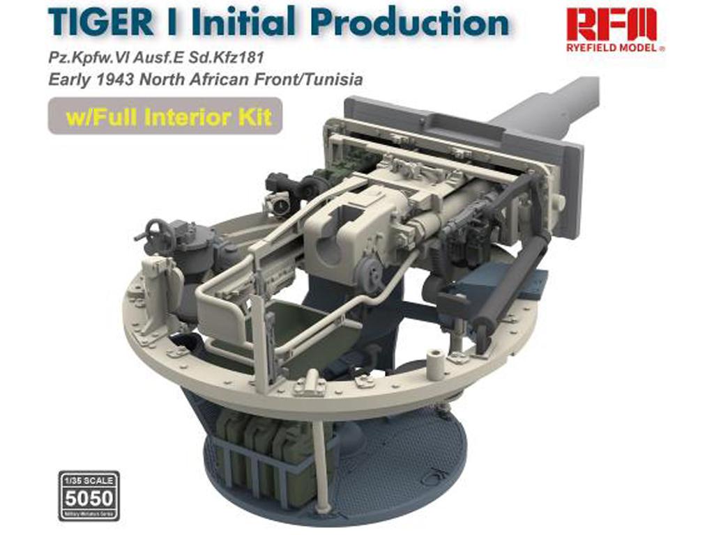 Tiger I initial production early 1943 With full interior (Vista 2)