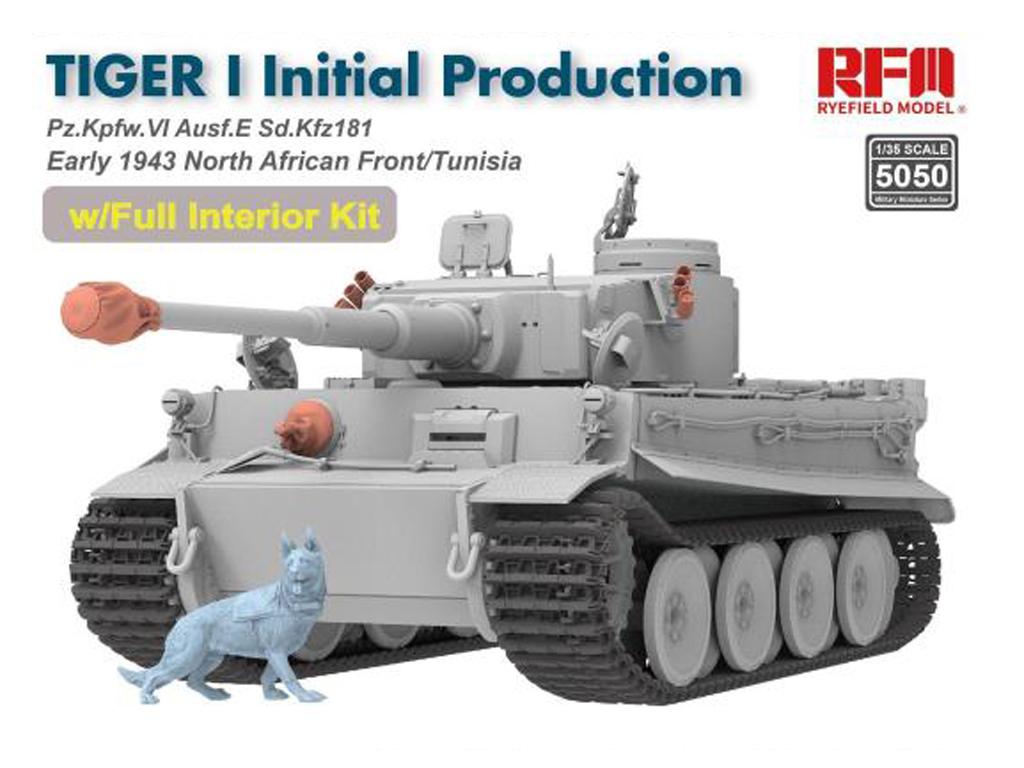 Tiger I initial production early 1943 With full interior (Vista 3)