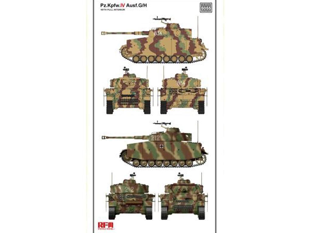 Pz.kpfw.IV Ausf.G/H 2in1 with full interior (Vista 2)