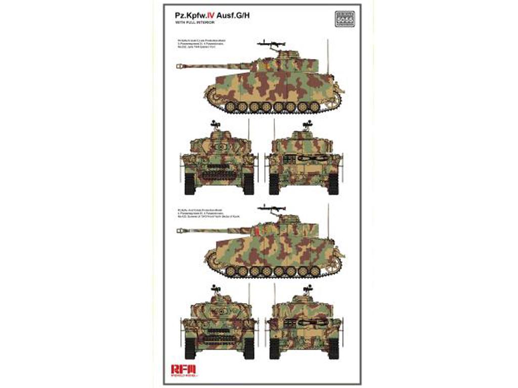 Pz.kpfw.IV Ausf.G/H 2in1 with full interior (Vista 6)