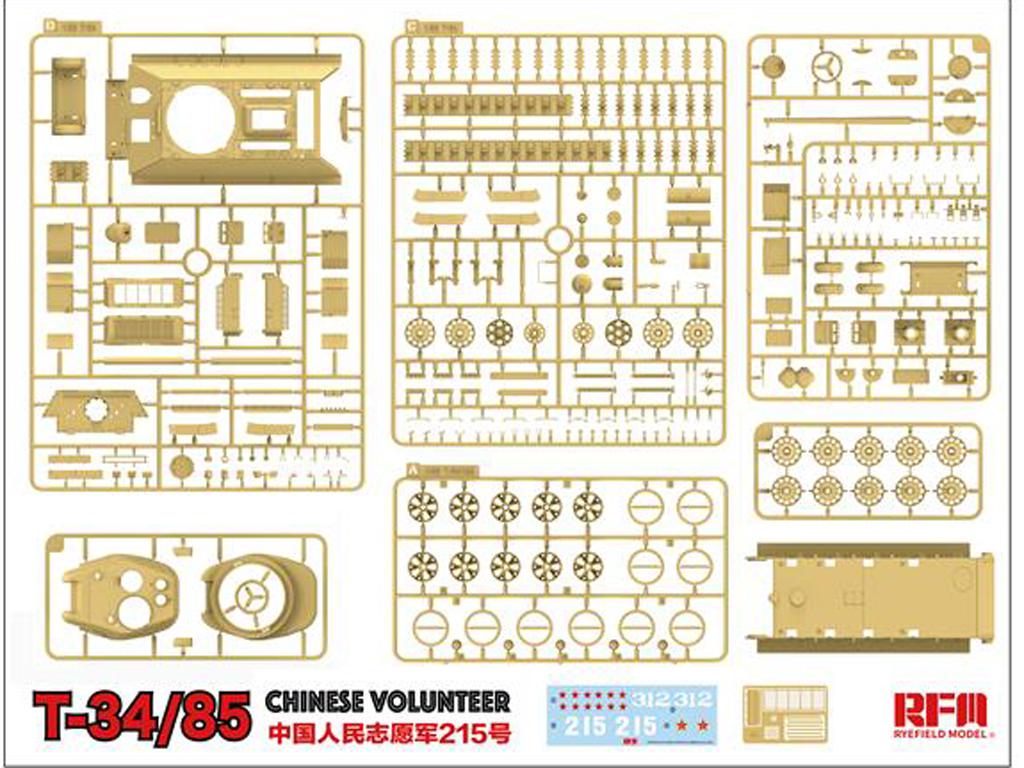 T-34/85 NO.183 Factory Voluntarios Chinos (Vista 2)
