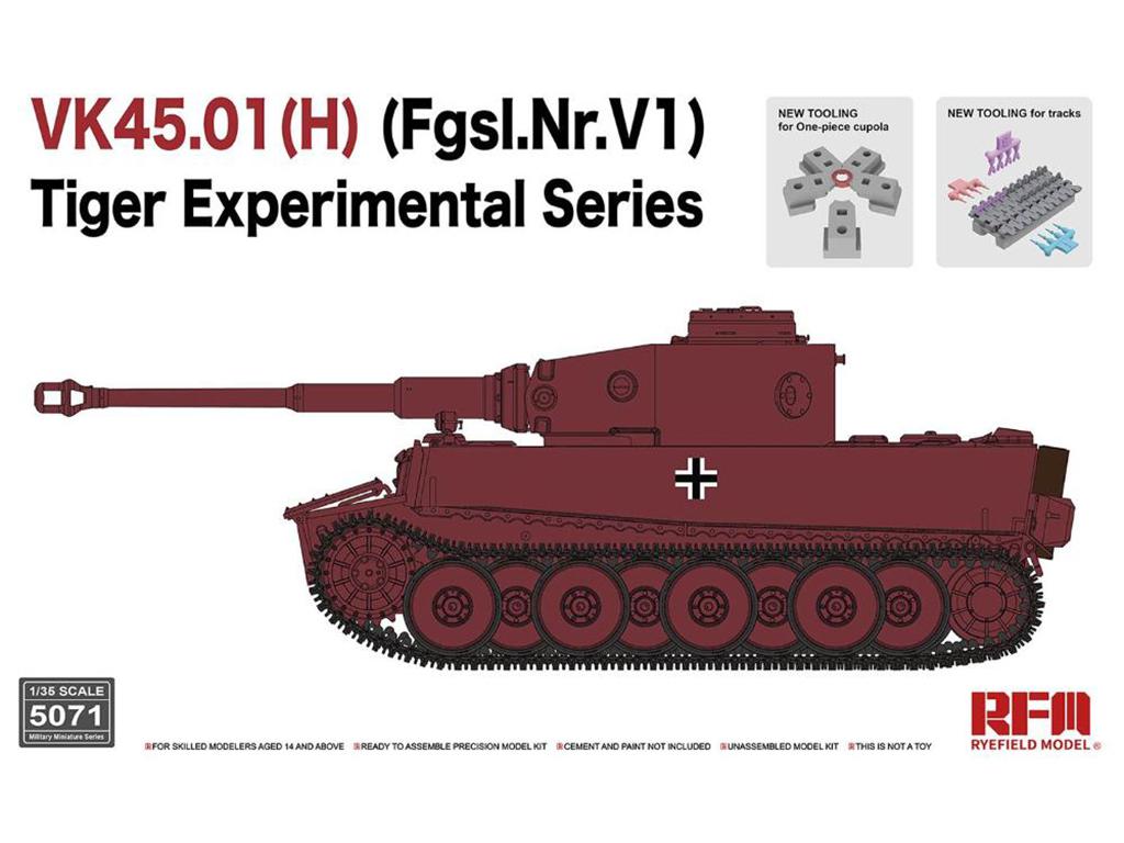 VK45.01(H) (Fgsl.Nr.V1) Tiger Experimental Series (Vista 1)