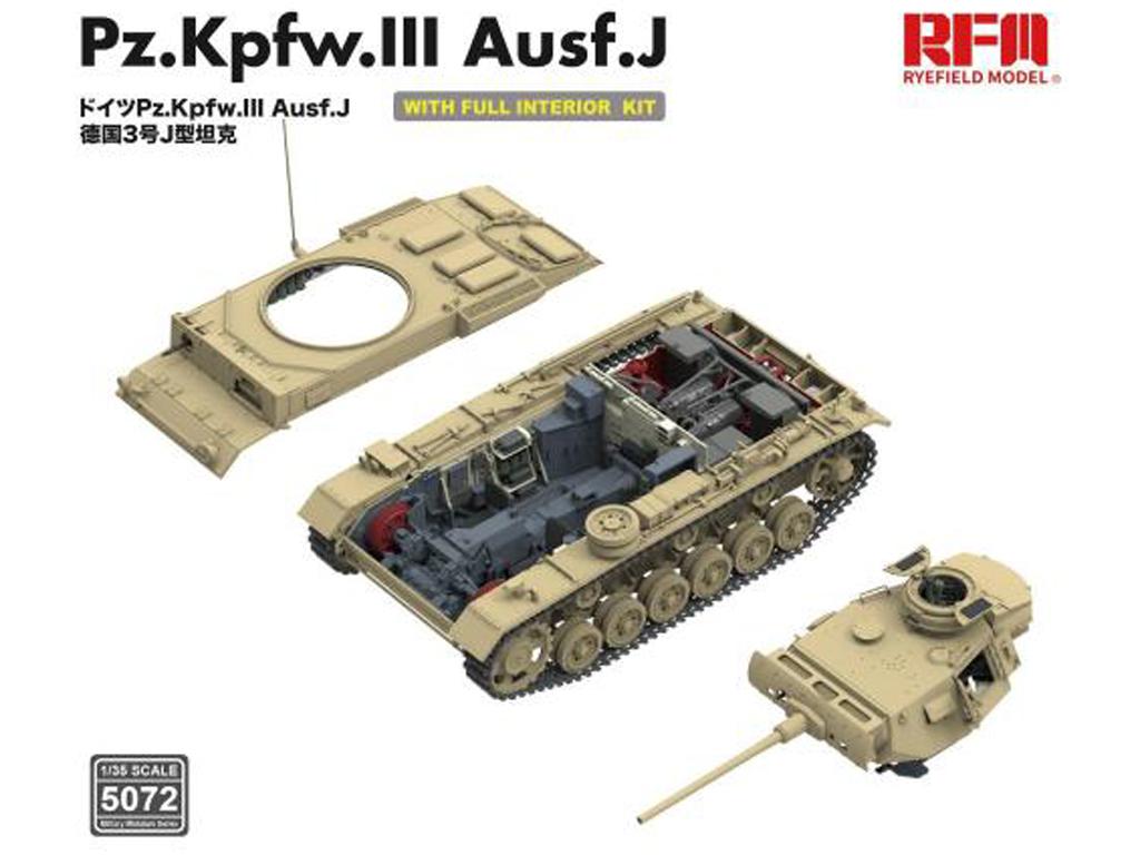 Pz. Kpfw. III Ausf. J with full interior (Vista 4)
