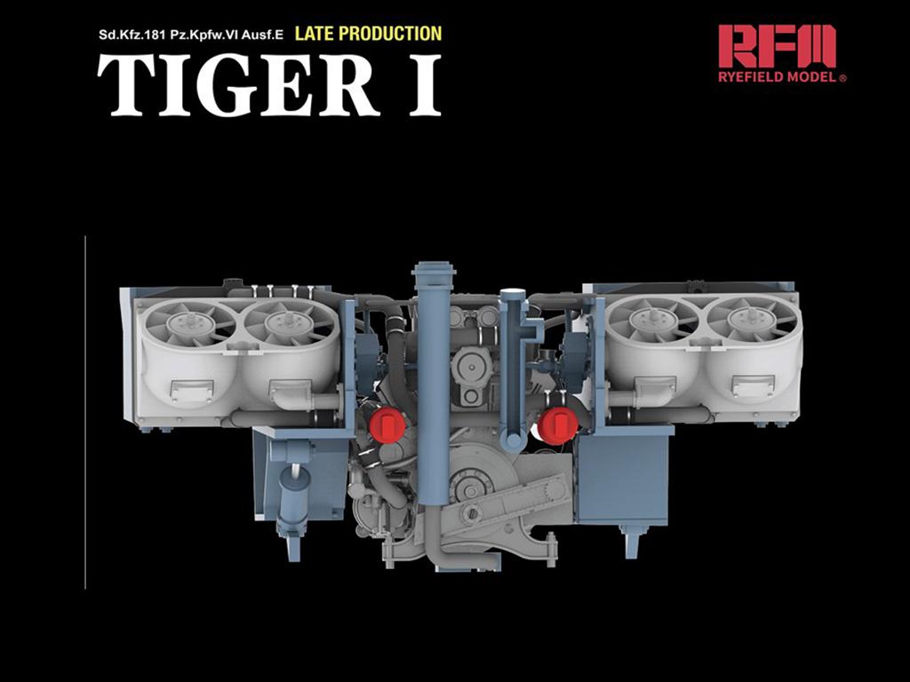 Tiger I Late Production w/Full interior & Zimmerit (Vista 10)