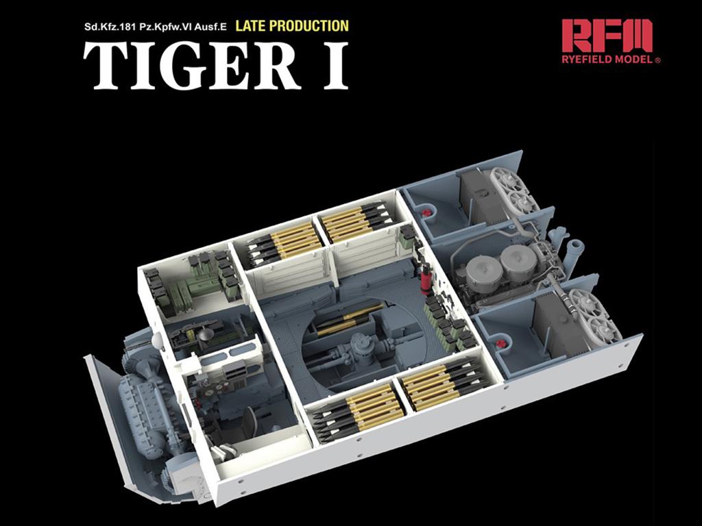 Tiger I Late Production w/Full interior & Zimmerit (Vista 6)