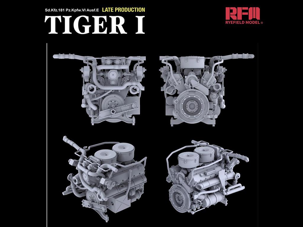 Tiger I Late Production w/Full interior & Zimmerit (Vista 9)