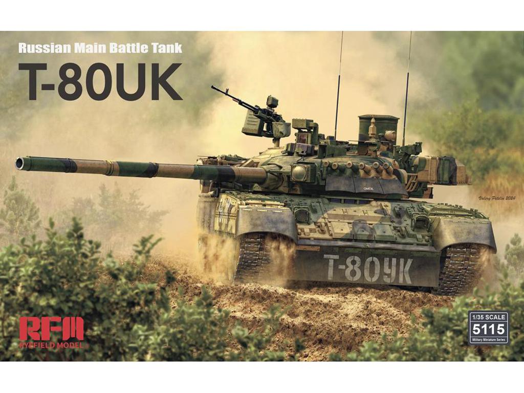 T-80UK Russian Main Battle Tank (Vista 1)