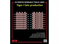 3D printed Workable track links for Tiger I late (Vista 2)