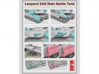 Leopard 2A6 Main Battle Tank with workabletrack links (Vista 8)