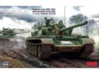 T-55A Mediun Tank Mod.1981 with workable track links (Vista 11)