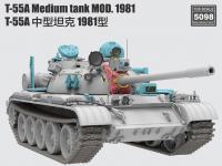 T-55A Mediun Tank Mod.1981 with workable track links (Vista 14)