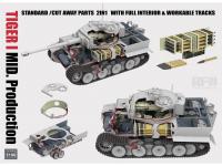 Tiger I MID. Production 2in1 w/cutaway parts & full interior & & workable tracks (Vista 4)