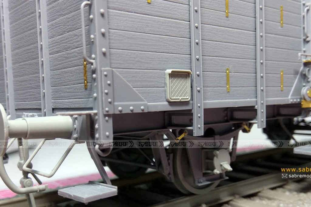 Vagón cubierto del Ferrocarril Alemán G1  (Vista 5)
