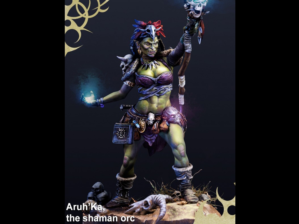 Aruh Ka, The Shamna Orc  (Vista 5)