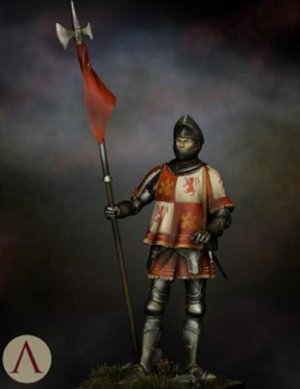 Castilian Standard Bearer 15th.s  (Vista 2)