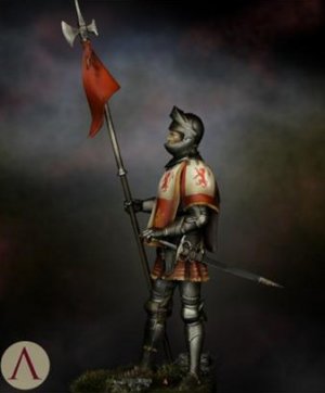 Castilian Standard Bearer 15th.s  (Vista 3)
