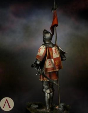 Castilian Standard Bearer 15th.s  (Vista 4)