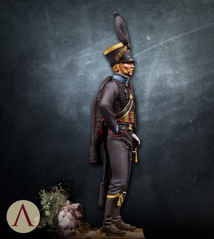 Hussar officer, Brunswick. 1815  (Vista 4)