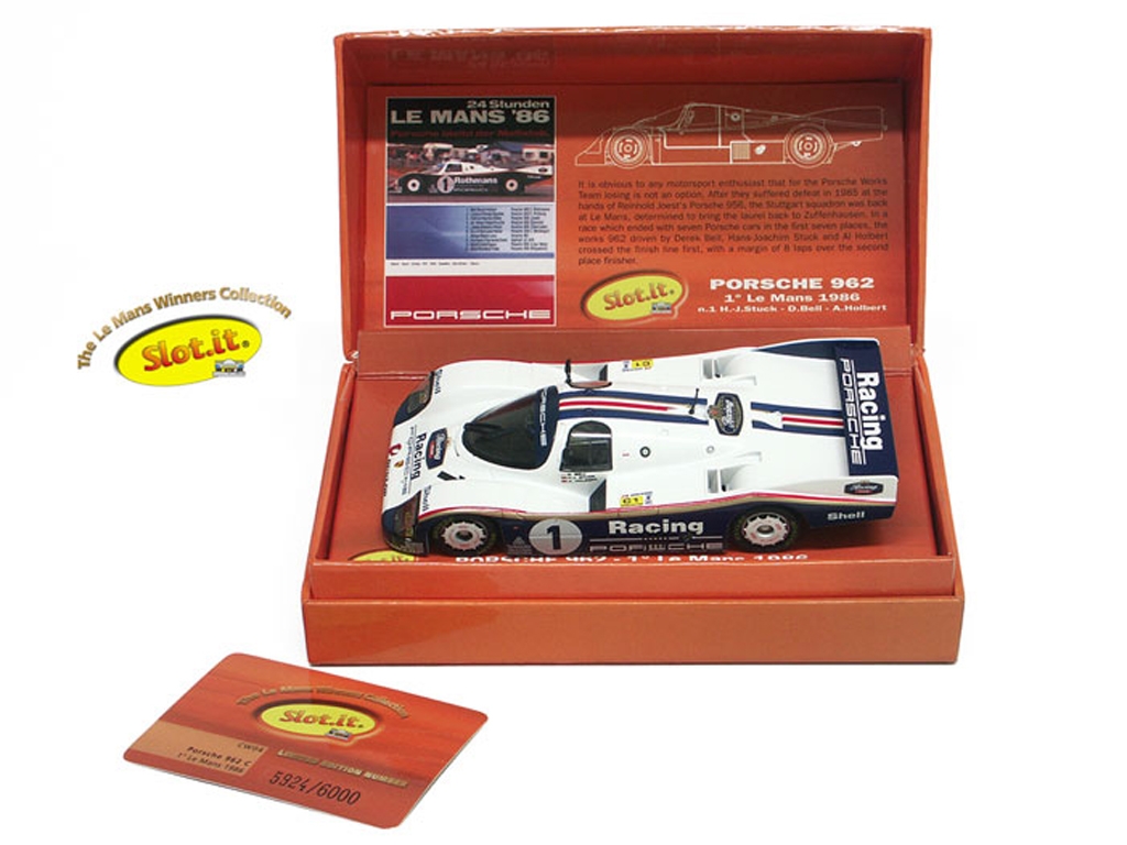 Porsche 962 Rothmans N º1 - Ref.: SLOT-CW04