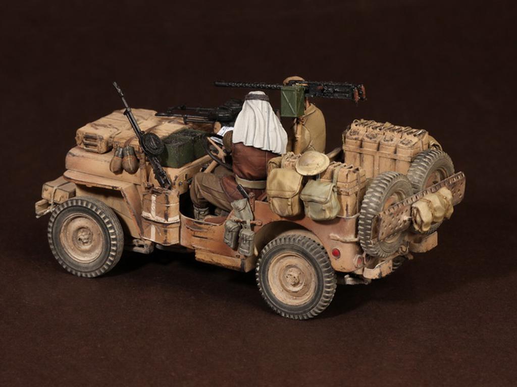 Tripulación del Jeep SAS. África del Norte.1941-42 (Vista 5)