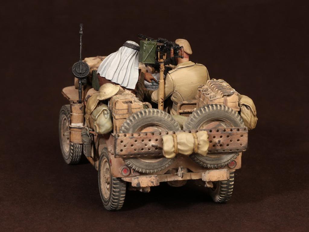 Tripulación del Jeep SAS. África del Norte.1941-42 (Vista 7)