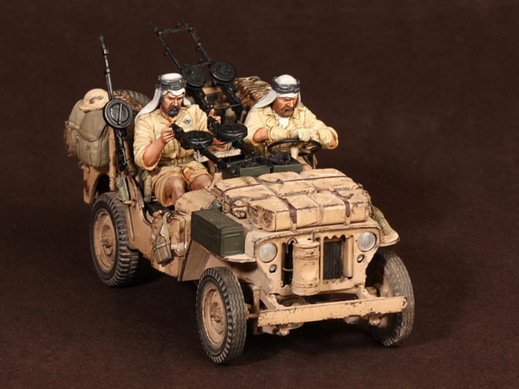 Tripulación del Jeep SAS. África del Norte.1941-42 (Vista 6)