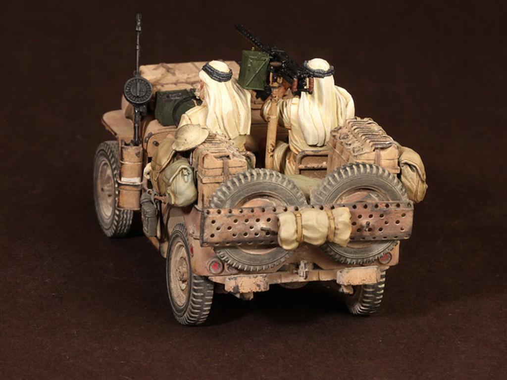 Tripulación del Jeep SAS. África del Norte.1941-42 (Vista 6)