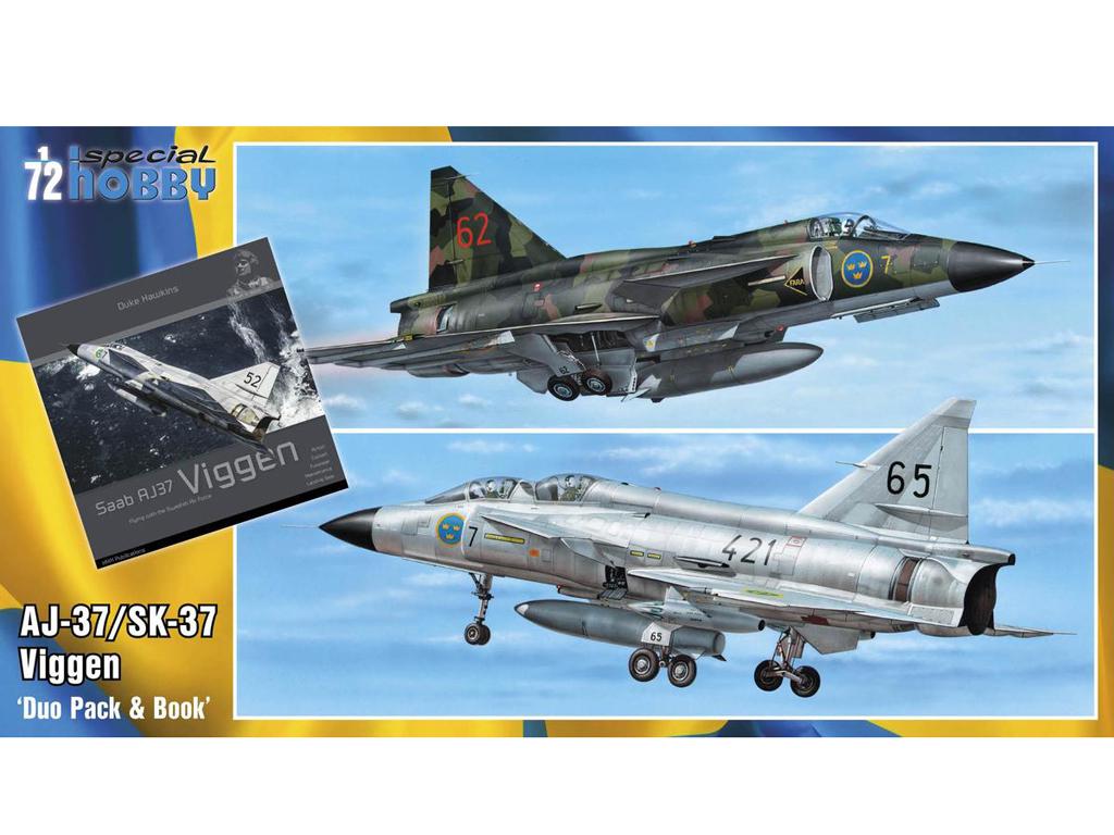 SAAB 37 Viggen Duo Pack & Book (Vista 1)