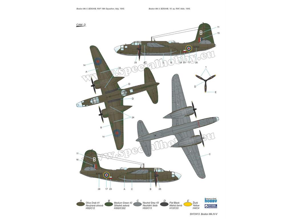 Boston Mk. IV/ V  (Vista 2)