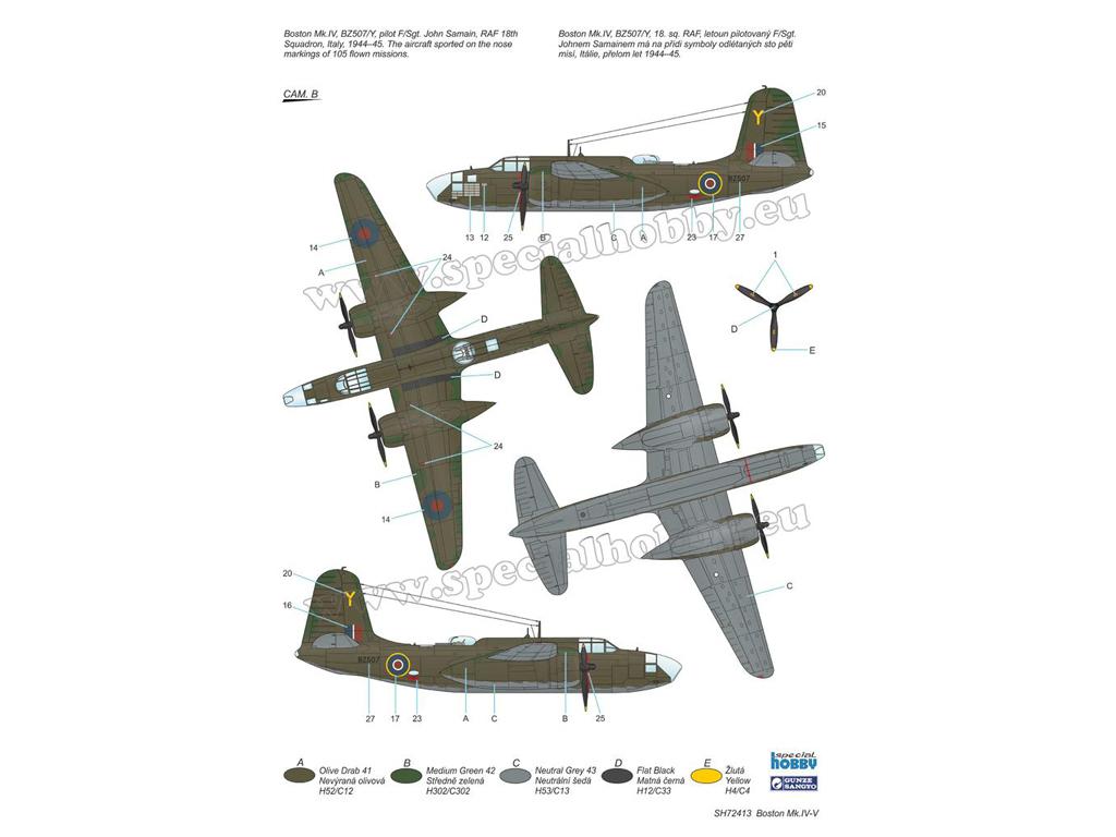 Boston Mk. IV/ V  (Vista 5)