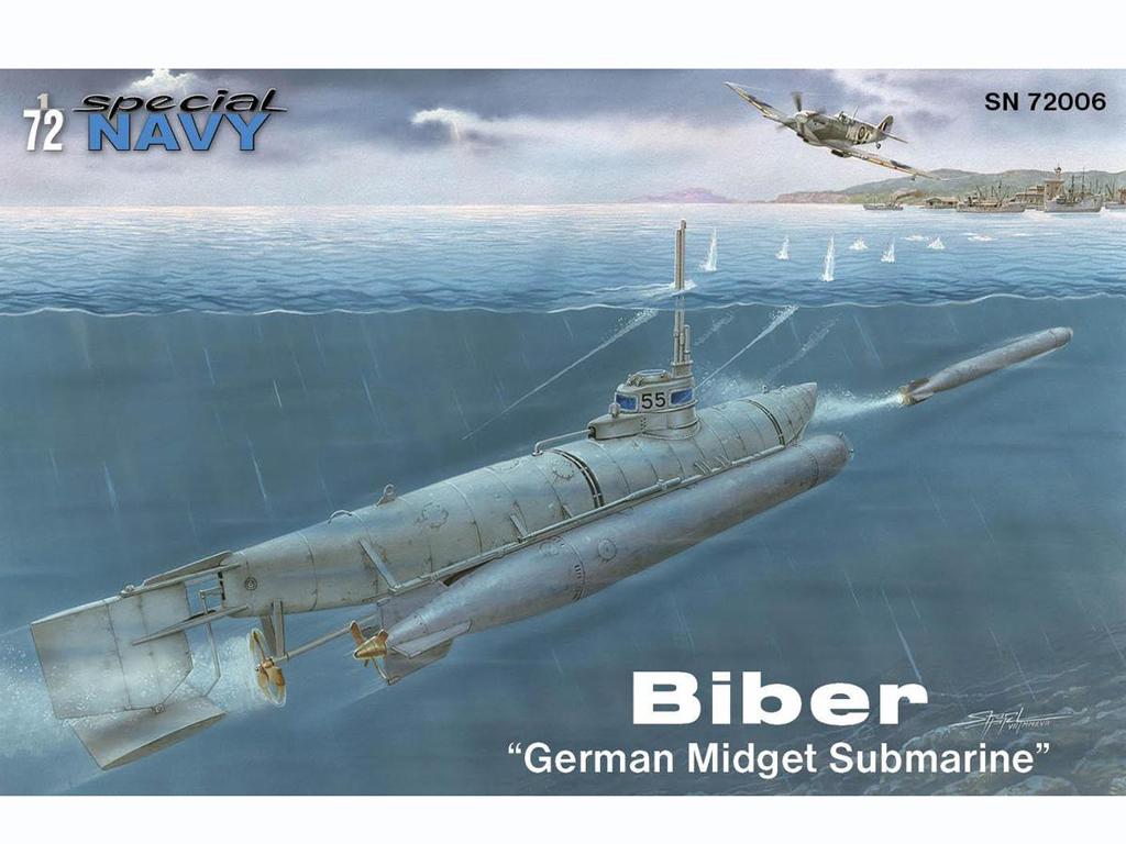 Biber German Midget Submarine (Vista 1)