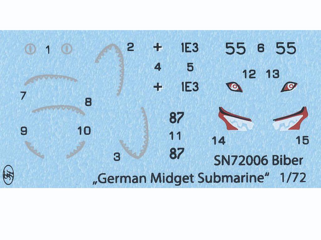 Biber German Midget Submarine (Vista 3)