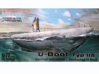 Submarino Aleman U-Boot Typ IIA (Vista 4)