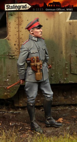Oficial Aleman WWI  (Vista 1)