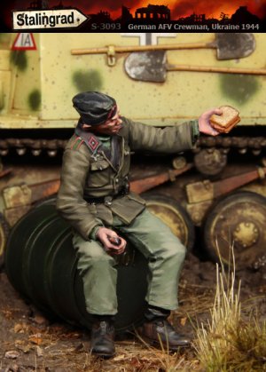 Tanquista Aleman Ucrania 1944  (Vista 2)
