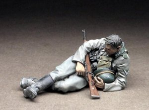 German Infantryman at rest,1939-44  (Vista 1)